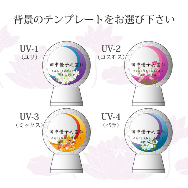 必ず背景テンプレートをご指定ください