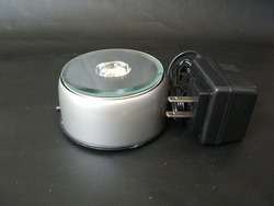 回転式ＬＥＤ台座　丸型（大）φ10cm